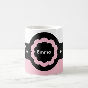 Emma Pink und White Dotted Tasse : 369