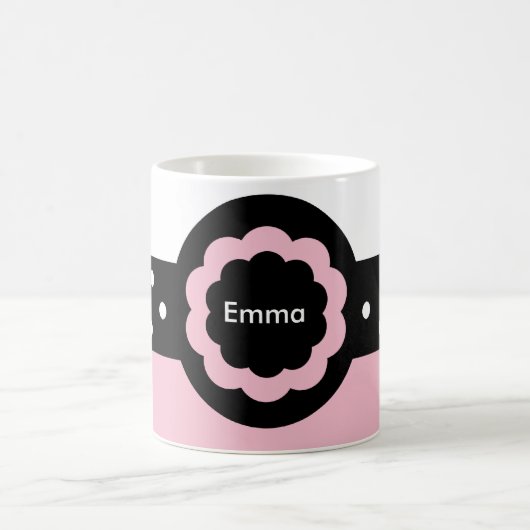 Emma Pink und White Dotted Tasse : 369 (Mittel)