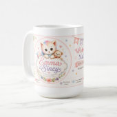 Emma Sincy Logo Keramik-Tasse Kaffeetasse (Vorderseite Links)