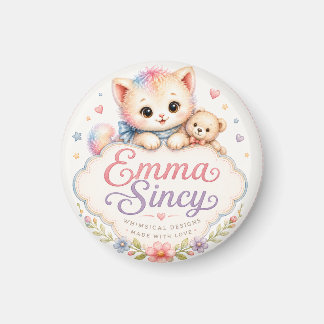 Emma Sincy Logo Kühlschrankmagnet