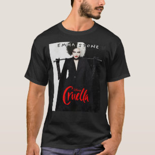 Emma stone Cruella neuer T - Shirt Klassik