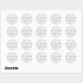 Emma Text Design II Sticker (Blatt)