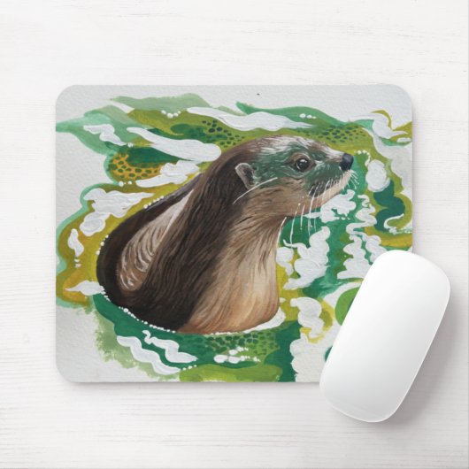 Emma the Otter MousePad (Mit Mouse)