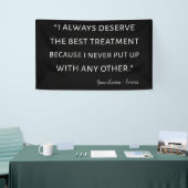 Emma von Jane Austen Quote II Banner (Messeveranstaltung)