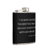 Emma von Jane Austen Quote II Flachmann (Rechts)