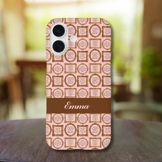 Emma von Jane Austen Quotes Personalisiert Case-Mate iPhone Hülle