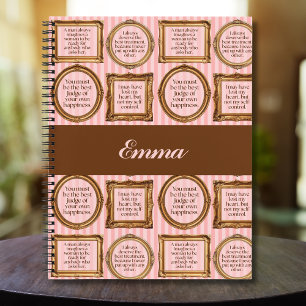 Emma von Jane Austen Quotes Personalisiert Journal Notizblock
