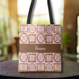 Emma von Jane Austen Quotes Personalisiert Tote Ba Tasche