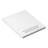 Emma von Jane Austen Zitat I Notizblock (angewinkelt)