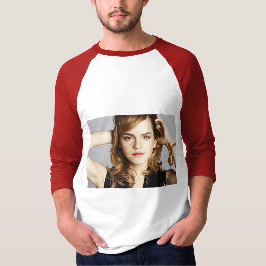 Emma Watson druckte T - Shirt für Jungen (Vorderseite)