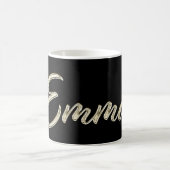 Emma white gold Handwriting Tasse Kaffeetasse (Mittel)