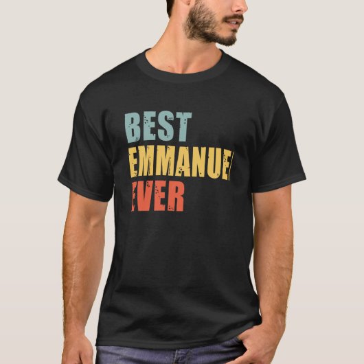 Emmanuel Best Ever Emmanuel T-Shirt (Vorderseite)