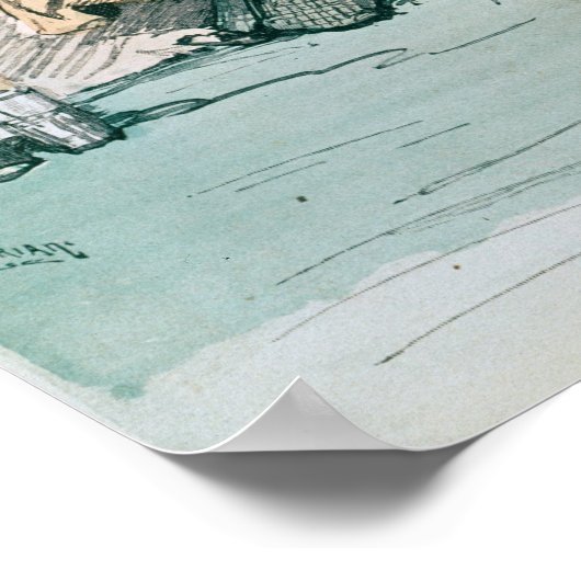 Emmanuel Chabrier Poster (Ecke)