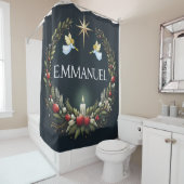 Emmanuel Christmas Engel Duschvorhang (Beispiel)