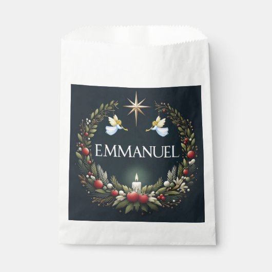 Emmanuel Christmas Engel Geschenktütchen (Vorderseite)