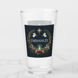 Emmanuel Christmas Engel Glas