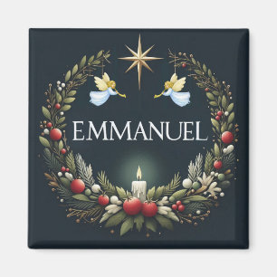 Emmanuel Christmas Engel Magnet