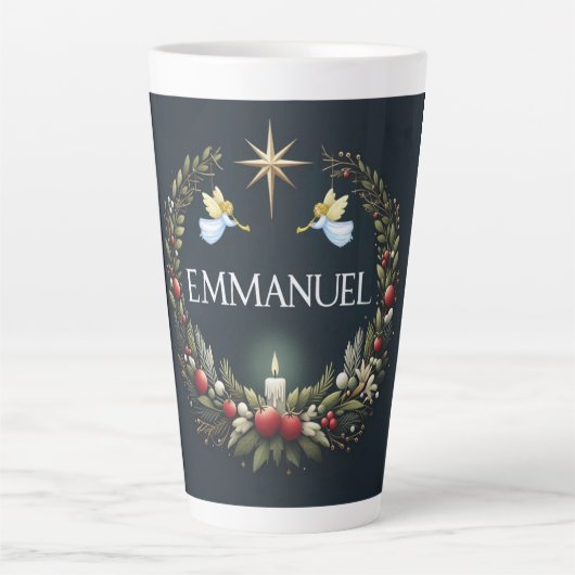 Emmanuel Christmas Engel Milchtasse (Vorderseite)