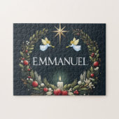 Emmanuel Christmas Engel Puzzle (Horizontal)