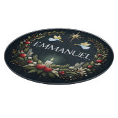 Emmanuel Christmas Engel Schneidebrett (Ecke)