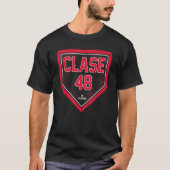Emmanuel Clase Zuhause Plate Gameday Emmanuel C T-Shirt (Vorderseite)