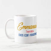 emmanuel Dios con nosotros Kaffeetasse (Links)