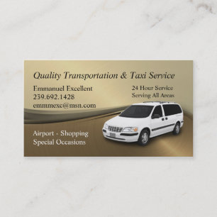 Emmanuel Excellent Taxi Service Visitenkarte