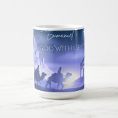 Emmanuel God Mit uns 15 oz Tasse (Mittel)