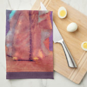 Emmanuel God with us Nativity Geschirrtuch (Viertel Falte)