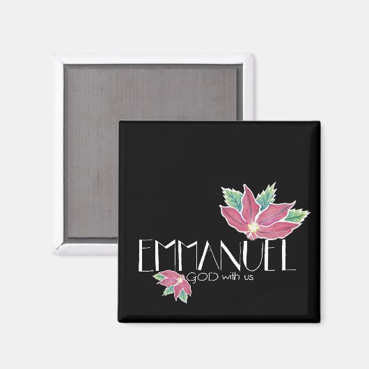 Emmanuel: Gott mit uns Magnet (Vorderseite/Rückseite)