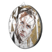 Emmanuel Macron Dartscheibe (Vorderseite rechts)