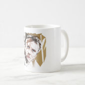 Emmanuel Macron Kaffeetasse (VorderseiteRechts)