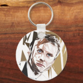 Emmanuel Macron Schlüsselanhänger (Vorderseite)