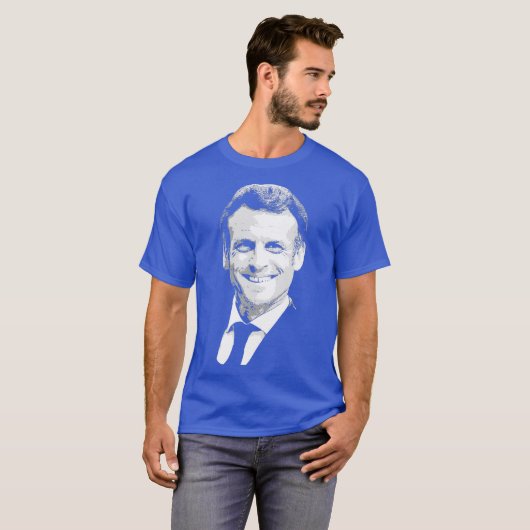 Emmanuel Macron T-Shirt (Vorne ganz)