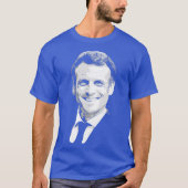 Emmanuel Macron T-Shirt (Vorderseite)