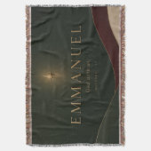 EMMANUEL | Matthäus 1,23 Christlich Decke (Vorderseite Vertikal)