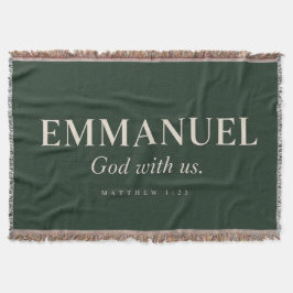EMMANUEL | Matthäus 1:23 | Weihnachten Decke