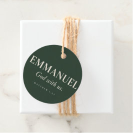 EMMANUEL | Matthäus 1:23 | Weihnachten Geschenkanhänger