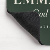 EMMANUEL | Matthäus 1:23 | Weihnachten Mousepad (Ecke)