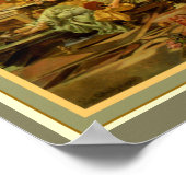 Emmanuel Oberhauser "Roman Bath" 12 x 16 Poster (Ecke)