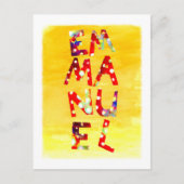 Emmanuel Postcard Postkarte (Vorderseite)