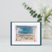 Emmanuel Postkarte (Stehend Vorderseite)