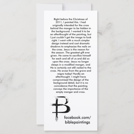 "Emmanuel" Value-Lesezeichen (Rückseite)