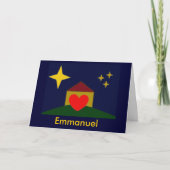 Emmanul Feiertagskarte (Vorderseite)
