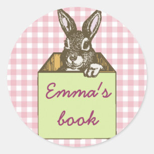 Emmas Buch Runder Aufkleber
