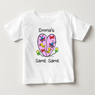 Emmas das gleiche gleiche Namensspiel Baby T-shirt