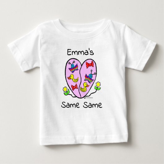 Emmas gleichnamiges Spiel Baby T-shirt (Vorderseite)
