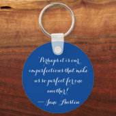 Emma's insight on imperfection  schlüsselanhänger (Vorderseite)