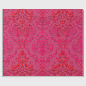 Emmas Sonntag Nachmittag Damast Geschenkpapier (Flach)