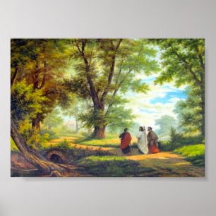 Emmaus 14" x 11", Value Poster Paper (Matte)